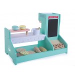 Expresor mare de cafea - Set de jucarie  din lemn Coffee Shop Maker